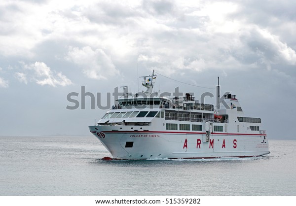 Playa Blanca Lanzarote Canary Islands Spain Stock Photo