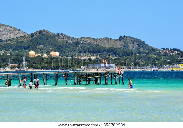 Playa De Muro Alcudia Mallorcamajorca Spain Stock Photo Edit Now