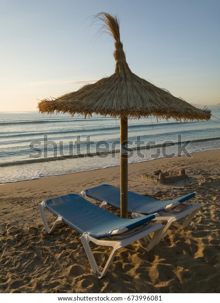Playa De Muro Beach Mallorca Spain Stock Photo Edit Now 673996081