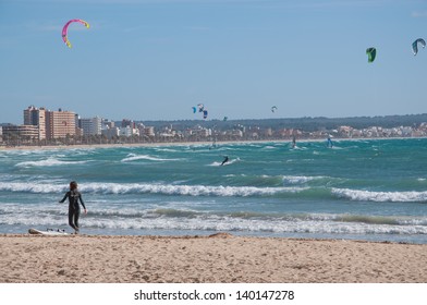 Playa De Palma Mallorca Stock Photos Images Photography