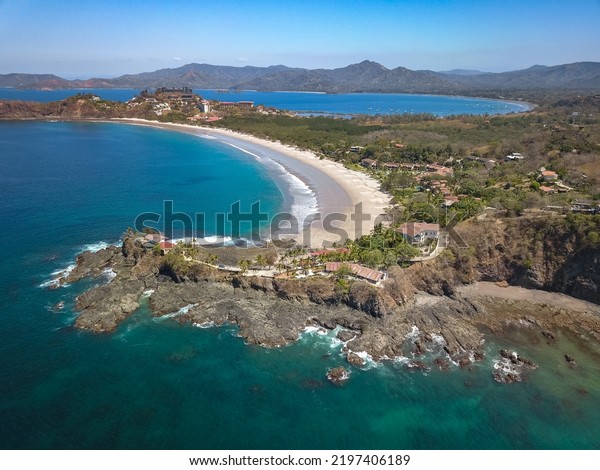 Playa Flamingo Guanacaste Costa Rica Aerial Stock Photo 2197406189 ...