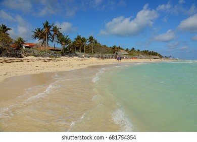 Playa Pilar Beach On Cayo Coco Island In Cuba