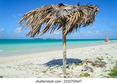 Playa Pilar , Beach Umbrella In Cuba