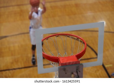 A Player Attempts A Free Throw