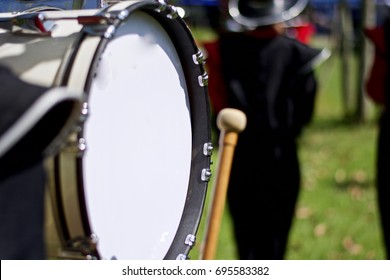 Player Drum Of Marching Band