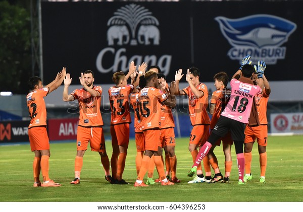 Players Nakhonratchasima Mazda Fc Action During Stock Photo Edit Now