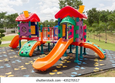 Playground Equipment In The Park