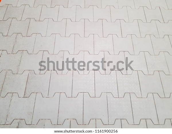 Playground Recycled Outdoor Rubber Patio Paver Stock Photo Edit