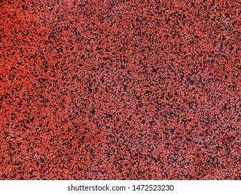 Playground Red Rubber Surface Rough Texture Stock Photo 1472523230 ...