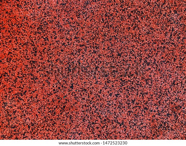 Playground Red Rubber Surface Rough Texture Stock Photo Edit Now