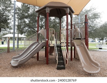 Playground Slide and Play Structure