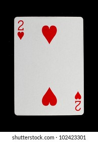 4,100 2 of hearts playing card Images, Stock Photos & Vectors ...