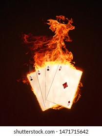 600 Playing cards on fire Stock Photos, Images & Photography | Shutterstock