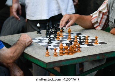 Playing chess