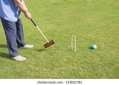 Playing Croquet