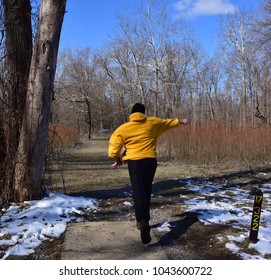 Playing Disc Golf