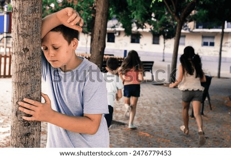 Similar – Image, Stock Photo When trees seek the water