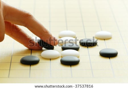 Playing igo or Go
