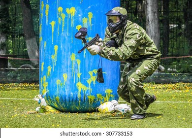 Playing Paintball