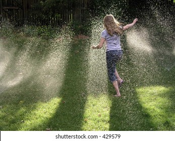 6,023 Children Playing Sprinkler Images, Stock Photos & Vectors ...