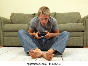 Playing video games - Powered by Shutterstock