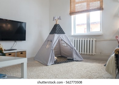 Playroom For Kids With Teepee