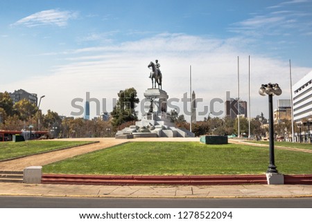 Plaza Baquedano Square - Santiago Chile
