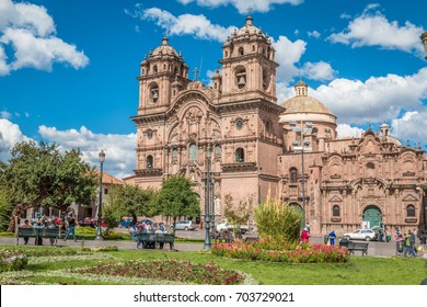 Plaza De Armas In Cusco Peru