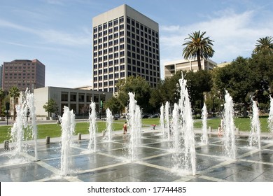 Plaza de Cesar Chavez is a small park in Downtown San Jose, California, USA, named after Cesar Chavez in 1993.