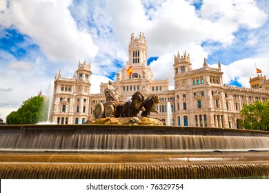 Plaza De Cibeles, Madrid, Spain