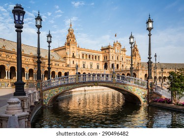 Plaza De Espana. Seville. Spain.