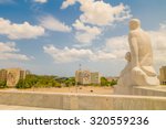  Plaza de la Revolucion in Havana, Cuba on a summer day