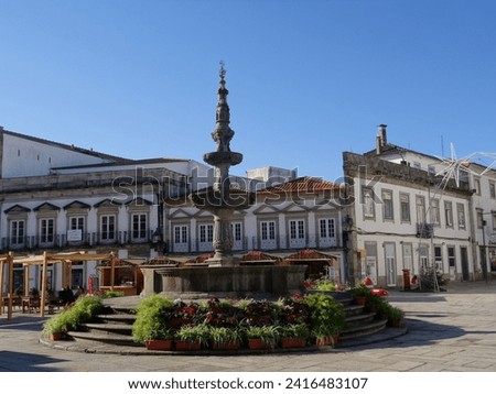 Plaza de la República, Viana do Castelo, Portugal 