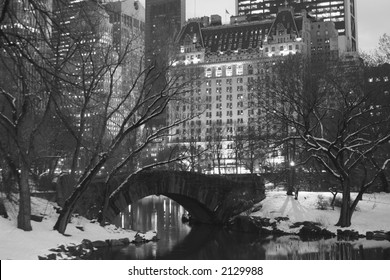 The Plaza Hotel From Central Park