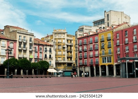 Plaza Mayor of the city of Burgos