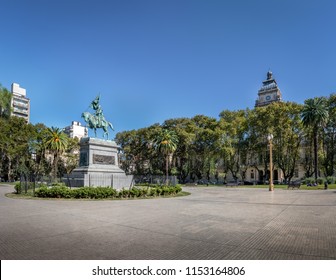 Plaza San Martin Square - Rosario, Santa Fe, Argentina