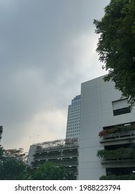 Plaza Senayan, Indonesia - Cool Atmosphere Between Tall Buildings In The City