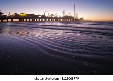 Pleasure Pier In Galveston 