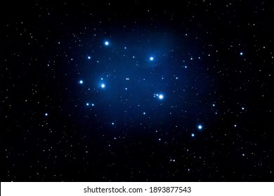 Pleiades Stars In The Sky