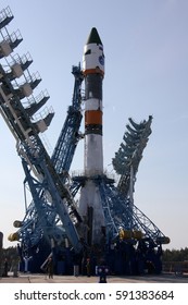 Plesetsk, Russian - 17 May 2012 Launch Of A Soyuz U Rocket