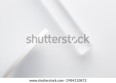 Plexiglas and shape of different shapes