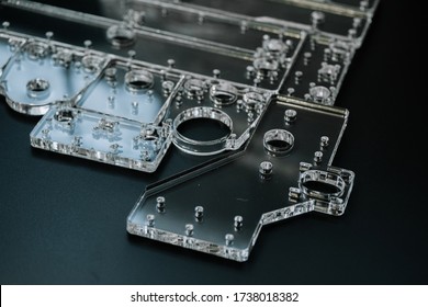 Plexiglass Parts For Cnc Machine. Acrylic Form Machine Parts, Laser Cutting And Engraving
