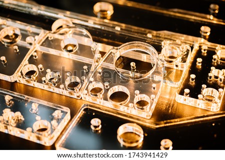 Plexiglass parts for cnc machine. Acrylic form machine parts, laser cutting and engraving