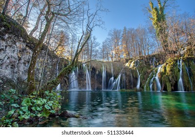 Plitvice Lakes National Park In Croatia