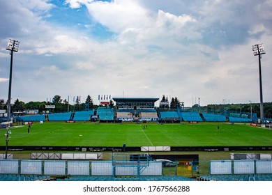 PLOCK, POLAND - 20 JUNE, 2020: A General View Of Kazimierz Gorski Stadium In Plock Before The PKO Ekstraklasa Match Between Wisla Plock And Arka Gdynia.