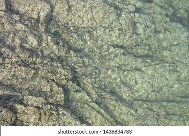 Plockton, Scotland - 23rd March, 2018: The Sea Bed And Clear Waters Of Loch Carron.