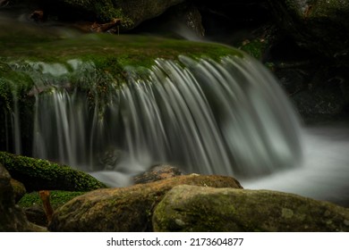 Plomnica creek near Karpacz town in spring soon fresh morning - Shutterstock ID 2173604877