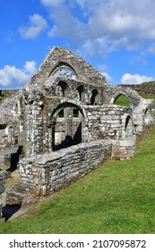 Plovan; France - may 16 2021 : ruin of the Languidou chapel