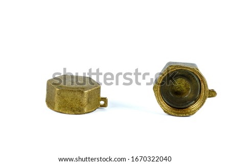 Plug stopgap nut on the pipe thread 1/2