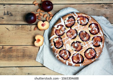 Plum And Almond Pie